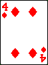 4 of Diamonds