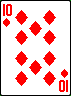 10 of Diamonds