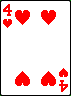 4 of Hearts