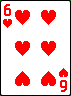 6 of Hearts