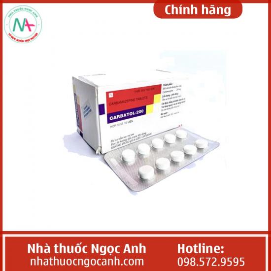 Thuốc Carbatol 200mg - https://nhathuocngocanh.com/san-pham